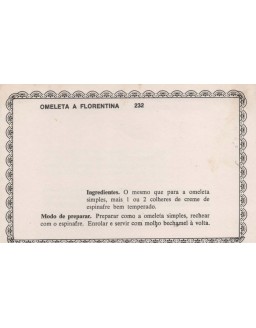 FICHARIO ANTIGO DE RECEITAS 231 E 232