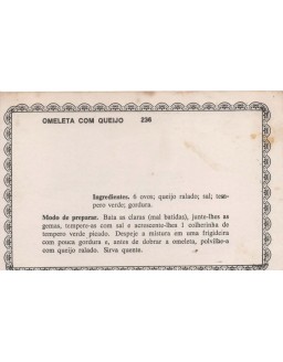 FICHARIO ANTIGO DE RECEITAS 235 E 236