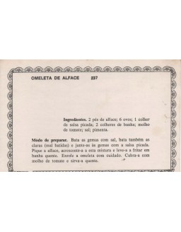 FICHARIO ANTIGO DE RECEITAS 237 E 238