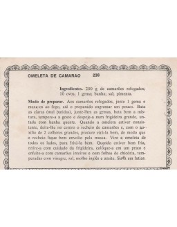 FICHARIO ANTIGO DE RECEITAS 237 E 238