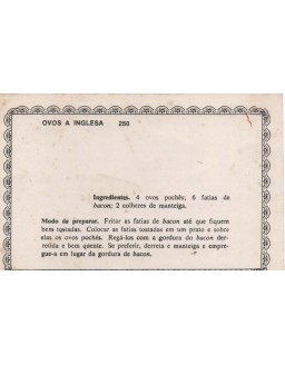 FICHARIO ANTIGO DE RECEITAS 249 E 250