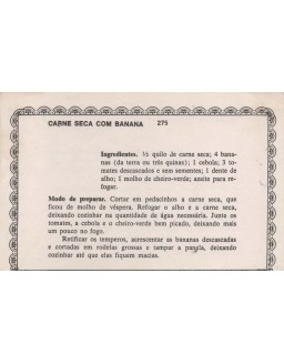 FICHARIO ANTIGO DE RECEITAS 275 E 276