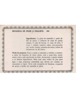 FICHARIO ANTIGO DE RECEITAS 281 E 282