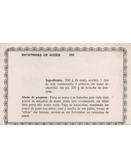 FICHARIO ANTIGO DE RECEITAS 357 E 358