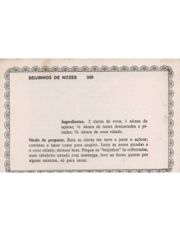 FICHARIO ANTIGO DE RECEITAS 359 E 360