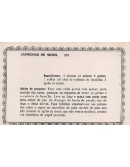 FICHARIO ANTIGO DE RECEITAS 371 E 372