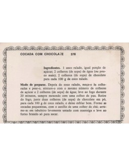 FICHARIO ANTIGO DE RECEITAS 377 E 378