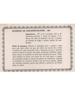 FICHARIO ANTIGO DE RECEITAS 389 E 390