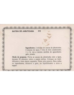 FICHARIO ANTIGO DE RECEITAS 411 E 412