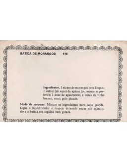 FICHARIO ANTIGO DE RECEITAS 415 E 416