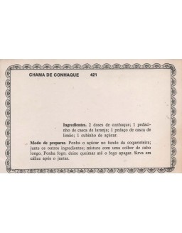 FICHARIO ANTIGO DE RECEITAS 421 E 422