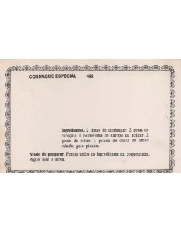 FICHARIO ANTIGO DE RECEITAS 421 E 422