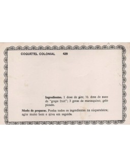FICHARIO ANTIGO DE RECEITAS 429 E 430