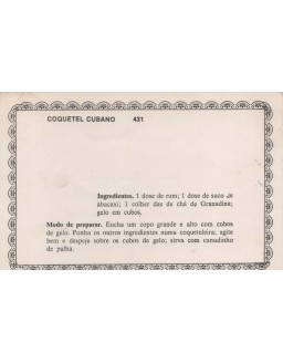 FICHARIO ANTIGO DE RECEITAS 431 E 432