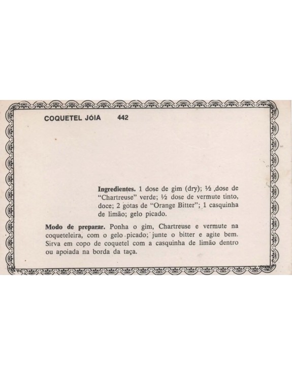 FICHARIO ANTIGO DE RECEITAS 441 E 442