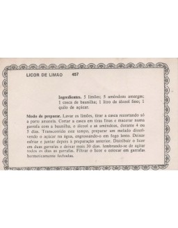 FICHARIO ANTIGO DE RECEITAS 457 E 458