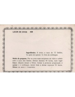 FICHARIO ANTIGO DE RECEITAS 457 E 458