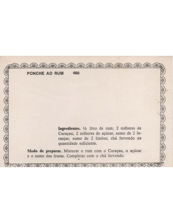 FICHARIO ANTIGO DE RECEITAS 459 E460