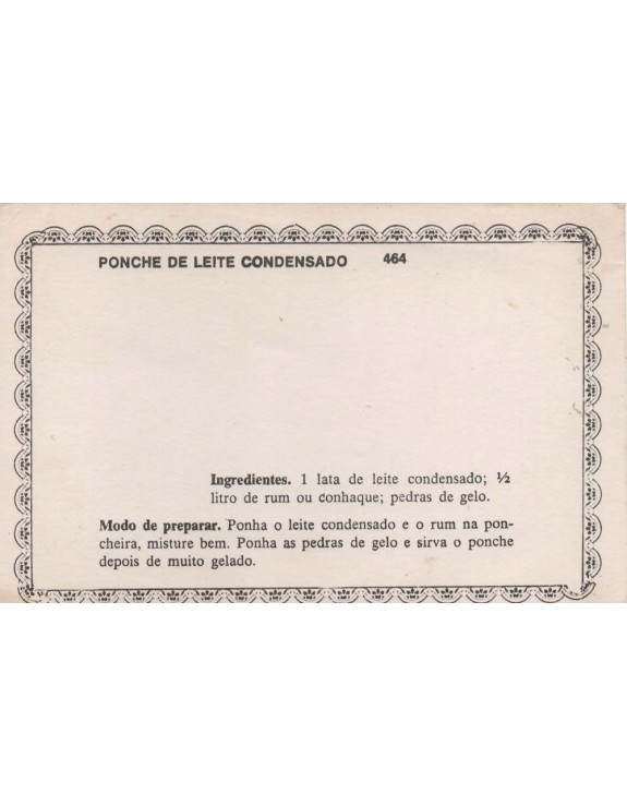 FICHARIO ANTIGO DE RECEITAS 463 E 464