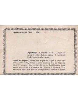 FICHARIO ANTIGO DE RECEITAS 469 E 470