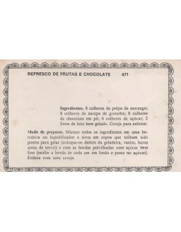 FICHARIO ANTIGO DE RECEITAS 471 E 472