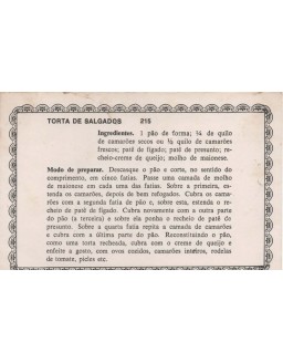 FICHARIO ANTIGO DE RECEITAS 215 E 216