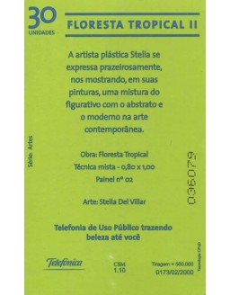 TELEFONICA - SERIE ARTES - FLORESTA TROPICAL II