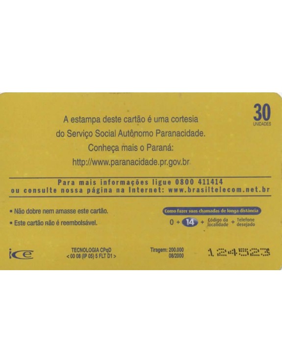 SERIE MUNICIPIOS DO PARANA 117 DE 399 - FLORESTOPOLIS