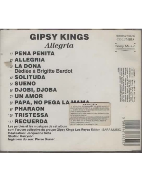 GIPSY KING - ALLEGRIA