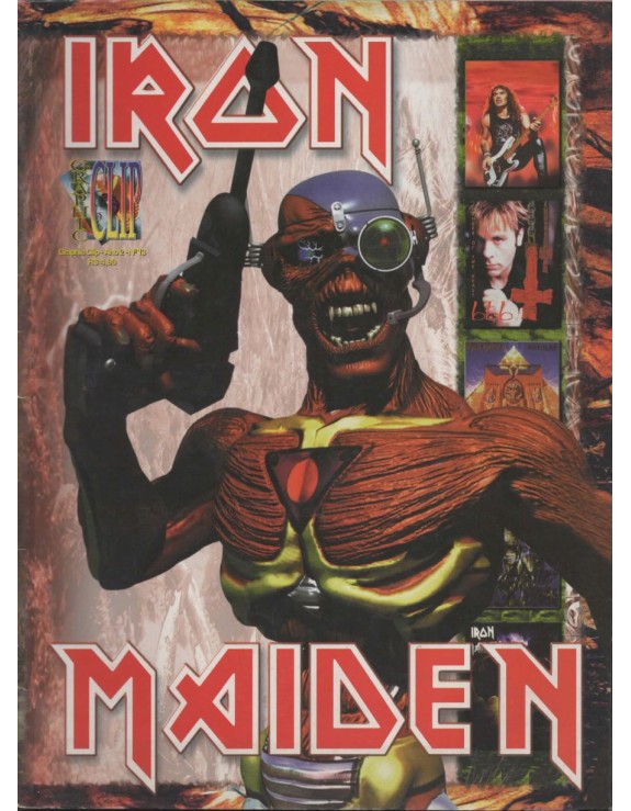GRAPHIC CLIP ANO 02 NUMERO 13 - IRON MAIDEN