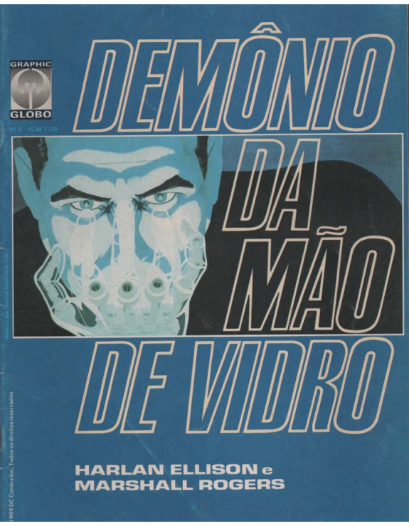 GRAPHIC GLOBO 02 DEMINIO DA MAO DE VIDRO