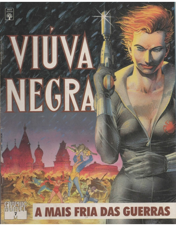 GRAPHIC MARVEL 07 VIUVA NEGRA