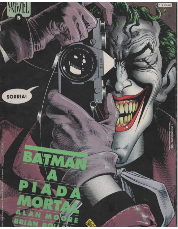 GRAPHIC NOVEL 05 BATMAN A PIADA MORTAL