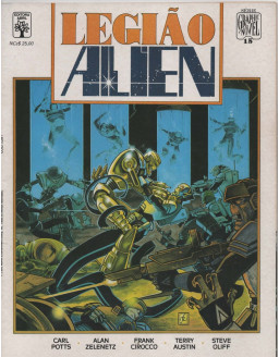 GRAPHIC NOVEL 15 LEGIAO ALIEN