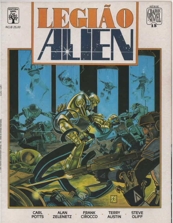 GRAPHIC NOVEL 15 LEGIAO ALIEN