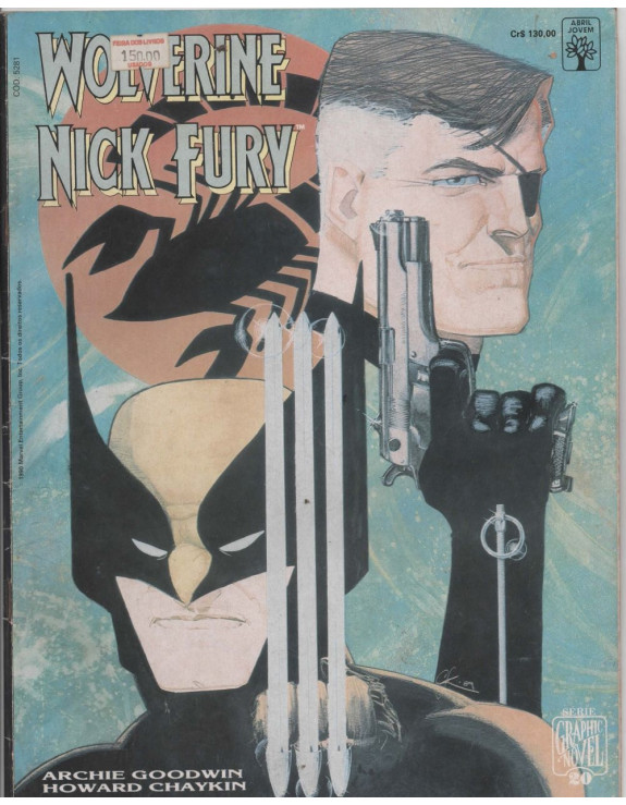 GRAPHIC NOVEL 20 WOLVERINE NICK FURI