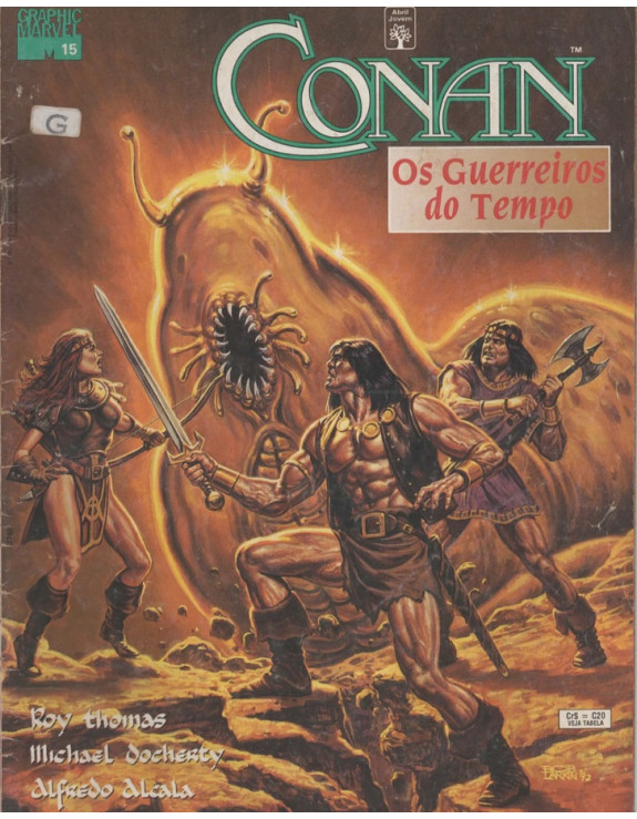 GRAPHIC MARVEL 15 CONAN OS GUERREIROS DO TEMPO