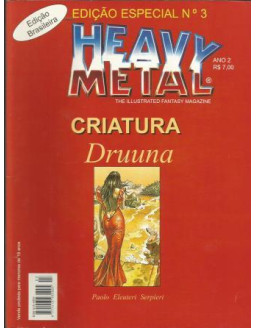 HEAVY METAL EDIÇAO ESPECIAL 03 ANO 02 CRIATURAS DRUUNA