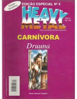 HEAVY METAL EDIÇAO ESPECIAL 04 ANO 02 CARNIVORA DRUUNA