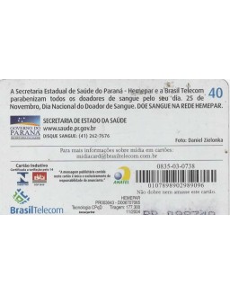 HEMEPAR - 25 DE NOVEMBRO  DIA DO DOADOR DE SANGUE 