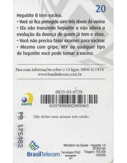 MINISTERIO DA SAUDE - HEPATITE B 1/4