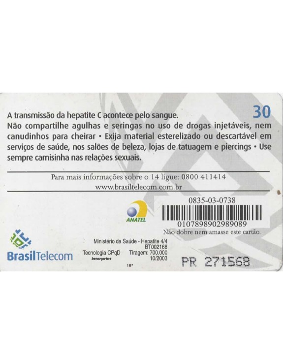 MINISTERIO DA SAUDE - HEPATITE C 4/4