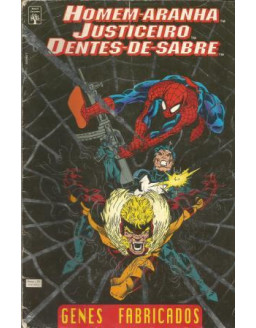 HOMEM ARANHA JUSTICEIRO DENTES DE SABRE
