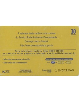 SERIE MUNICIPIOS DO PARANA 139 DE 399 - HONORIO SERPA