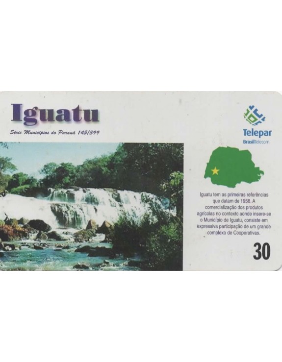 SERIE MUNICIPIOS DO PARANA 145 DE 399 - IGUATU
