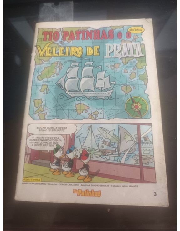 TIO PATINHAS E O VELEIRO DE PRATA