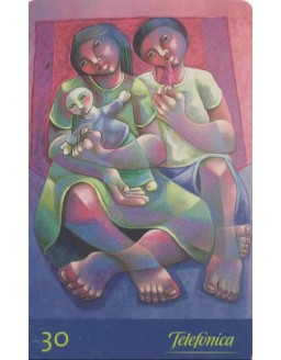 TELEFONICA - SERIE ARTES - INFANCIA ROSA