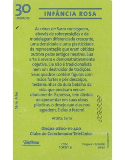 TELEFONICA - SERIE ARTES - INFANCIA ROSA
