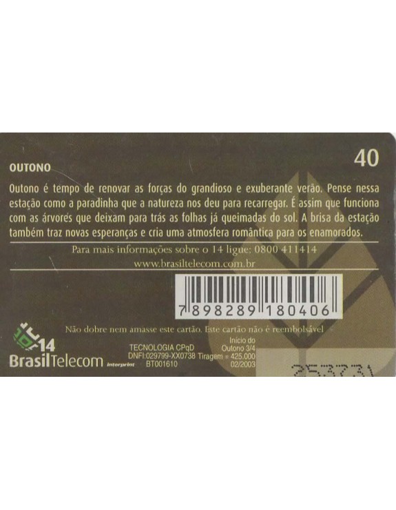 INICIO DE OUTONO 03/04 