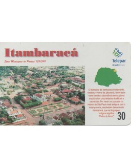SERIE MUNICIPIOS DO PARANA 158 DE 399 - ITAMBARACA